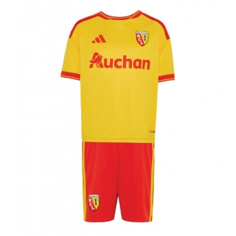 Billige Fotballdrakt RC Lens Replika Hjemmedraktsett Barn 2026-27 Kortermet (med bukser)